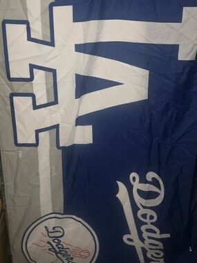 Los Angeles Dodgers Large Blue Flag